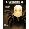 Halloween Spider Eyeball LED Tealight for Spooky Decor – Flameless