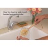 ECOLULU Bamboo Dish Brush Set & Wood Bottle Brush for