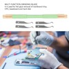 4 In 1 Hobby Knife Set Mesh Carved Pattern Multi