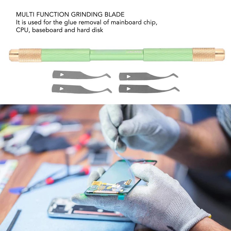 4 In 1 Hobby Knife Set Mesh Carved Pattern Multi