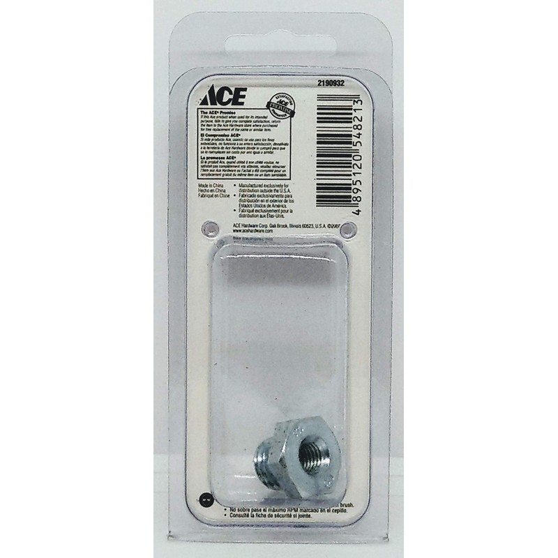 Ace Adapter 5/8"-11 to M10 x 1.50 Arbor (2190932)