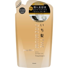 ICHIKAMI THE PREMIUM Extra Damage Care Treatment (Shiny Moist) Refill, 12.0 oz (340 g)