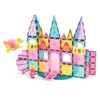 MAGNA-TILES Castle DLX 48-Piece Magnetic Construction Set, The Original Magnetic