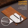 TLKKUE Leather Stitching Punch Aid Plate Leather Working Tools for