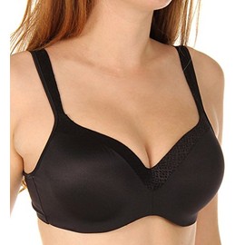 Playtex Women's Secrets Body Revelations Underwire Bra, Black,38DDD