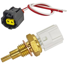 89422-33030 Coolant Temperature Sensor with Connector Harness Pigtail for Lexus ES350/ES300h/Toyota 4Runner/RAV4/Sequoia/Sienna/Tacoma - Replaces 8942206010, TX109, 89422-33030 and More