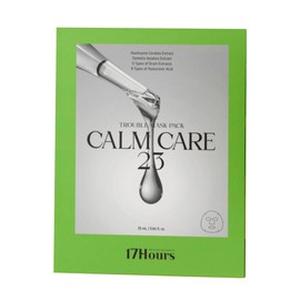 17 hours Cam Care 23 Trouble Mask Pack 25ml Sheet Mask Face Pack Korean Cosmetics Dry Pores Moisturizing Face Beauty Face Mask Skin Care