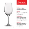 Spiegelau Wine Lovers White Wine Glasses, Set of 4, European-Made