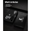 Key Organizer for Men - Compact Metal Key Holder
