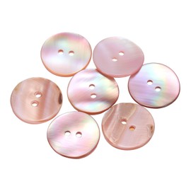 sourcing map 7Pcs Natural Pearl Shell Button, 20mm 2 Hole Mother of Sewing Button for Shirt Clothes Coats Suits Jacket Jeans Skirts Sewing Craft DIY Decoration, Purple