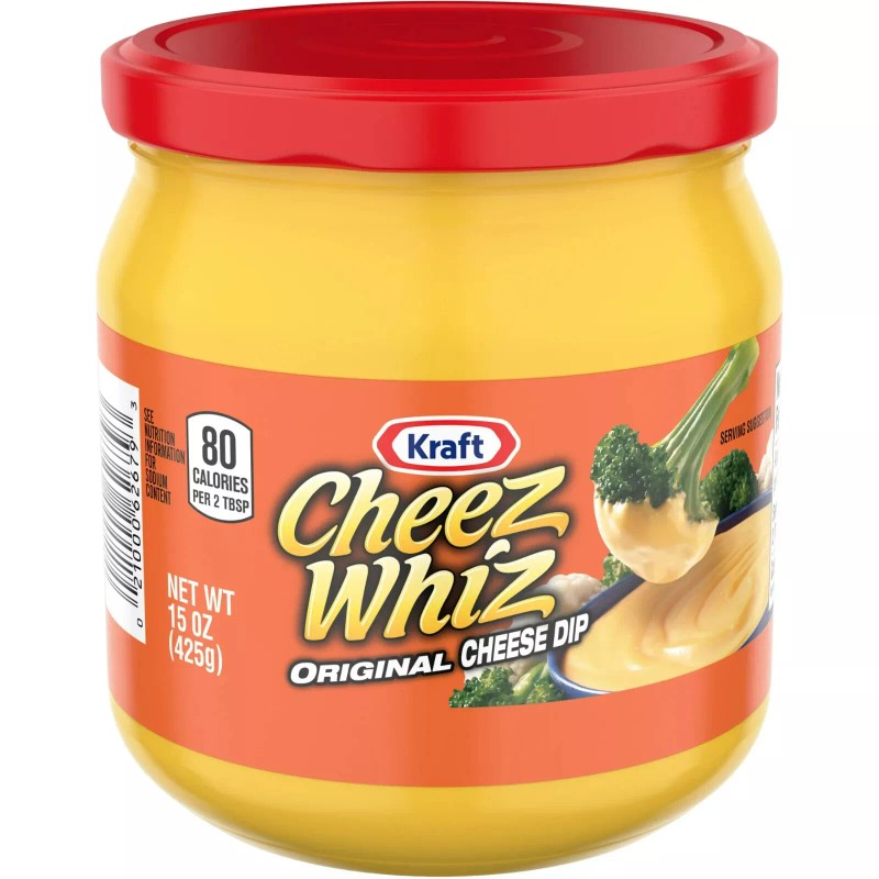 Kraft Cheez Whiz Original Cheese Dip, 15 oz
