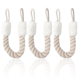 3 Pieces Door Stopper Door Handle, Anti-Pinch Protection Door Rope, Cotton Door Rope Anti-Pinch Protection For Door, Used To Protect Door Clamp Pets And Children'S Fingers