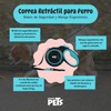 Fancy Pets Correa Retráctil para Perros Spiro Color Negra Tamaño