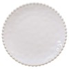 Merritt Beaded Pearl 8.5-inch Melamine Salad Plate, Cream, Set of