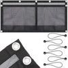 Omoojee 32 inch Boat Storage Bag, Mesh Suspended Storage Bag,