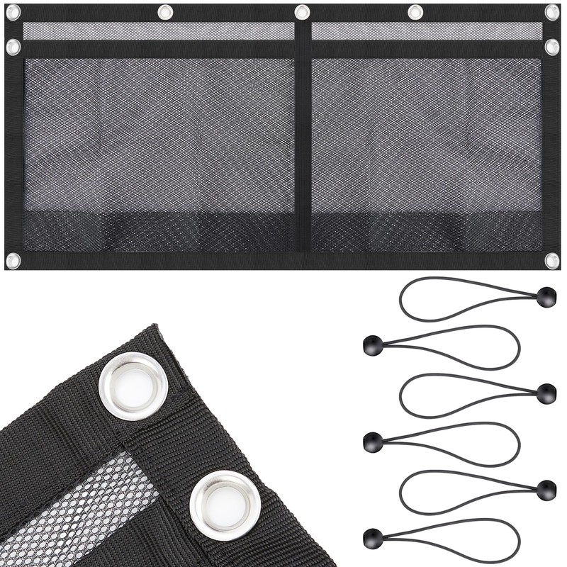 Omoojee 32 inch Boat Storage Bag, Mesh Suspended Storage Bag,