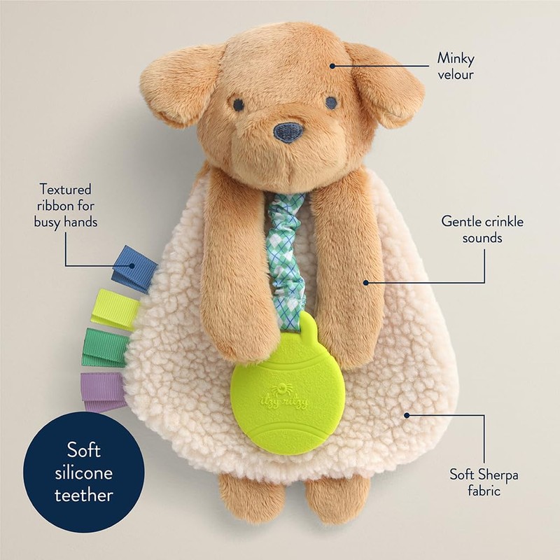 Itzy Ritzy - Itzy Lovey Including Teether - Baby Lovey