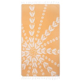 Sand Cloud Turkish Beach Towel - Sand Free - 100% Organic Turkish Cotton Yarn - Quick Dry Towel for Beach, Picnic Blanket or Throw - As Seen on Shark Tank - Cormet
