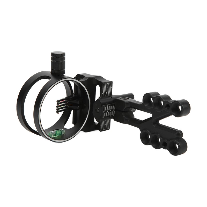 Bow Sight 5 Pin Archery Sight Aluminum with 0.019 Horizontal