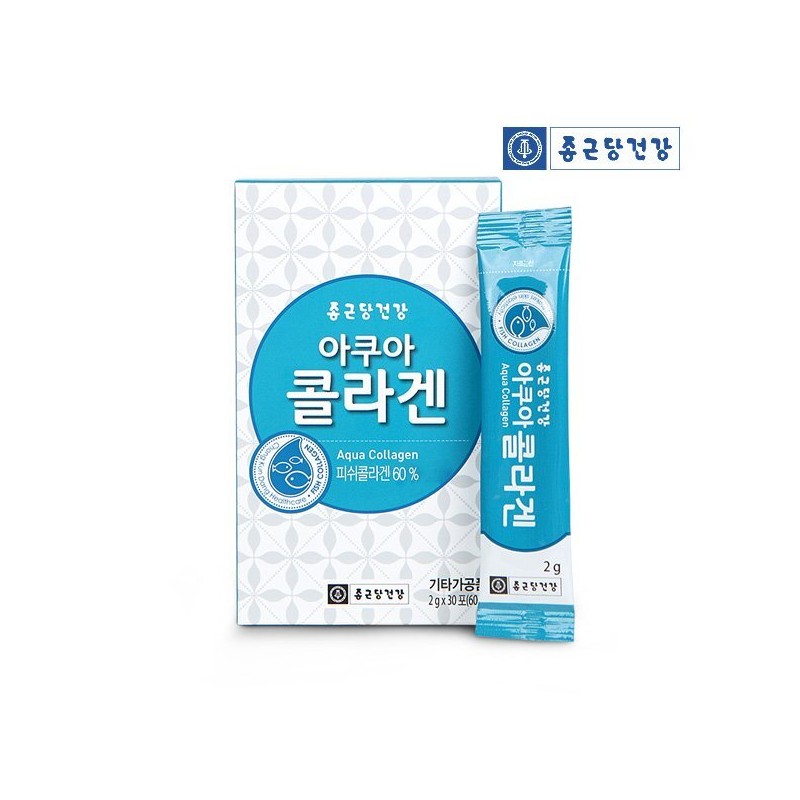 Jongkundang Health Aqua Collagen (2g X 30 packs) 3 boxes