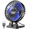 JZCreater USB Desk Fan, Mini Portable Fans, 3 Speeds Desktop