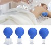 4Pcs Liposuction Cup MultiSize Health Care Cellulite Removal Skin Treatment