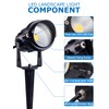 SUNVIE 12W Low Voltage Landscape Lighting LED Landscape Lights 3000K