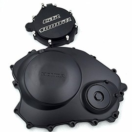 Black Engine Clutch Stator Side Covers for 2004 2005 2006 2007 CBR 1000RR