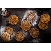 4 x Traditional Dough Mould Hworost Waffle Iron (1 cm),