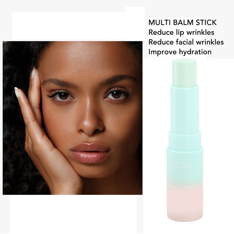 Cooling Moisturizing Multi Balm Stick Pearlescent Anti Wrinkle Quick Absorption
