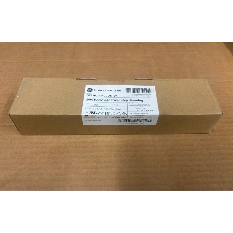 GE GEPS6100NCCON-SY LED Driver Step Dimming 24V/100W *NEW*
