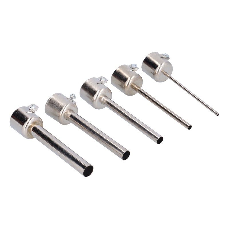 5Pcs Hot Air Gun Nozzle Kit Lengthened Straight 850 BGA