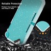 DLseego Protective Case Compatible with Switch Lite 2019, Clear Grip