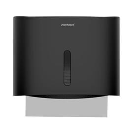 interhasa! Paper Towel Dispenser Wall Mounted, Adhesive Multifold Trifold c Fold Commercial Paper Towel Dispenser for Bathroom 10.8" L x 3.5" W x 8" H