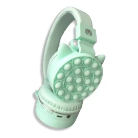 Maíz Audifonos Bluetooth Diadema Gato Orejas Kawaii Pop It
