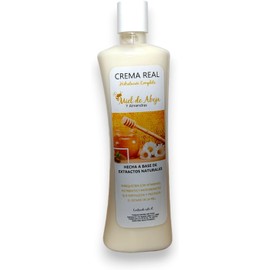 Crema Real Artesanal de Miel de Abeja y Almendras 500 grs.