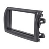 tomzz Audio 2414-101 Double DIN Radio Faceplate Compatible with Fiat