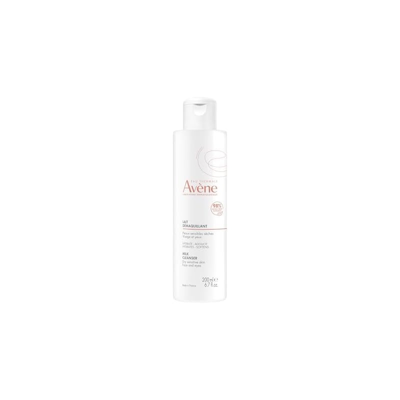 AVENE, Leche desmaquillante suave, limpia, hidrata y calma, para piel