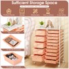Moccha 15-Drawer Rolling Storage Cart - Under Desk Storage Drawers