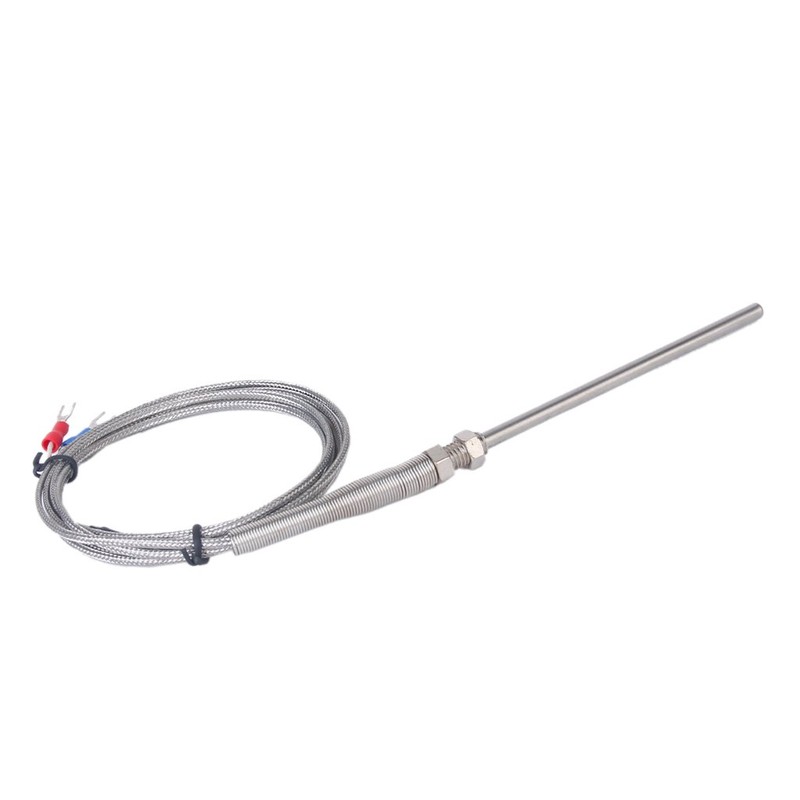 Kタイプ 熱電対センサー　100mm　 -100°C to 1250°C　プローブ2M