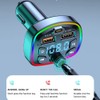 FM Transmitter Car Bluetooth Music Play 2 USB Port Charger