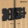 JIAHOO Self-Closing Gate Hinges, Heavy Duty Door Hinges for Wooden/Vinyl/PVC