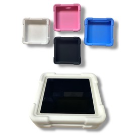 PAC Supplies Global Protective Bumper Case & Screen Protector, Compatible WIth SumUp Solo and SumUp Solo Lite Card Payment Readers (White)