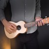 Flanger FU-80S 21in Ukulele Compact Wood Wooden Mini 4 String