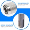 2 Pcs SDS Bit Adapter Hex Socket Drill Holder Converter