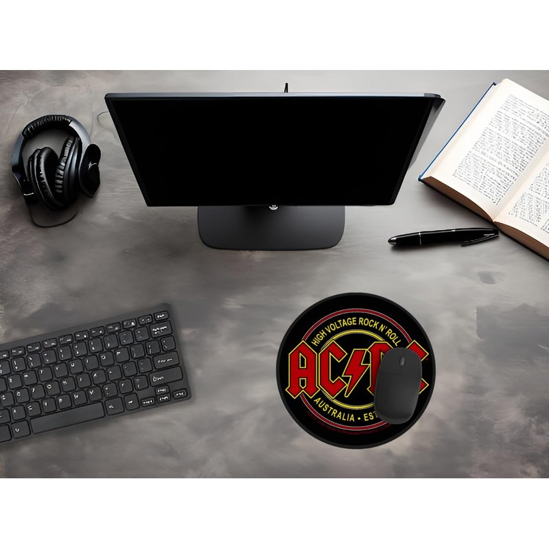 Mauspad für Maus, PC oder Laptop – ACDC für alle