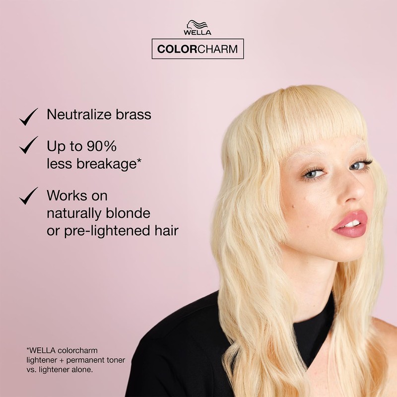COLORCHARM Permanent Liquid Toners| Neutralize Brass| Free of Parabens| Vegan|
