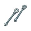 Adjustable Swing Gate Hinge Eyebolts & Nuts X2 (M16 X