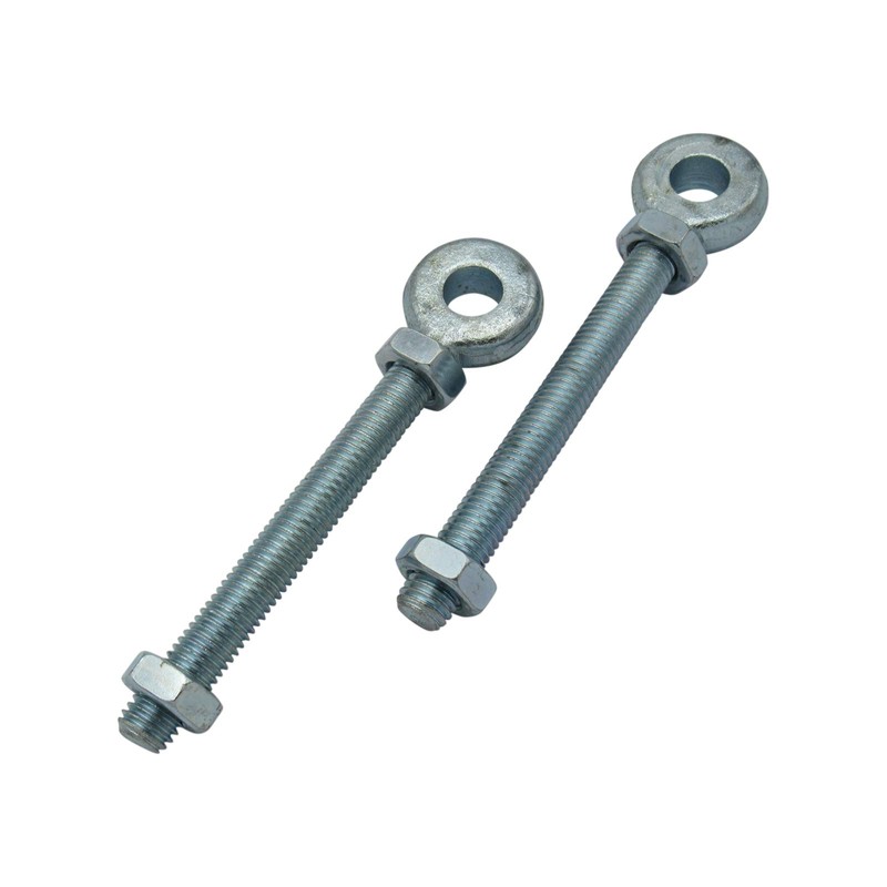 Adjustable Swing Gate Hinge Eyebolts & Nuts X2 (M16 X