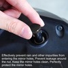4Pcs M10x1.25 Motorcycle Mirror Hole Plugs, Universal Motorcycle Rear View